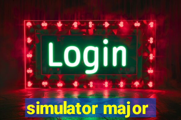 simulator major